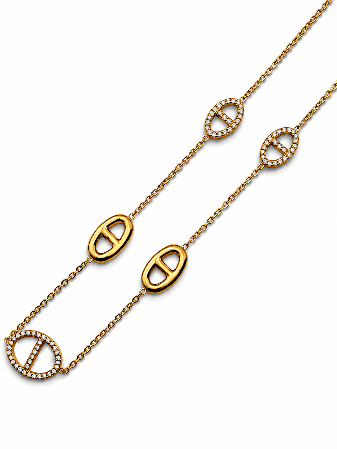 Collier Maille Marine