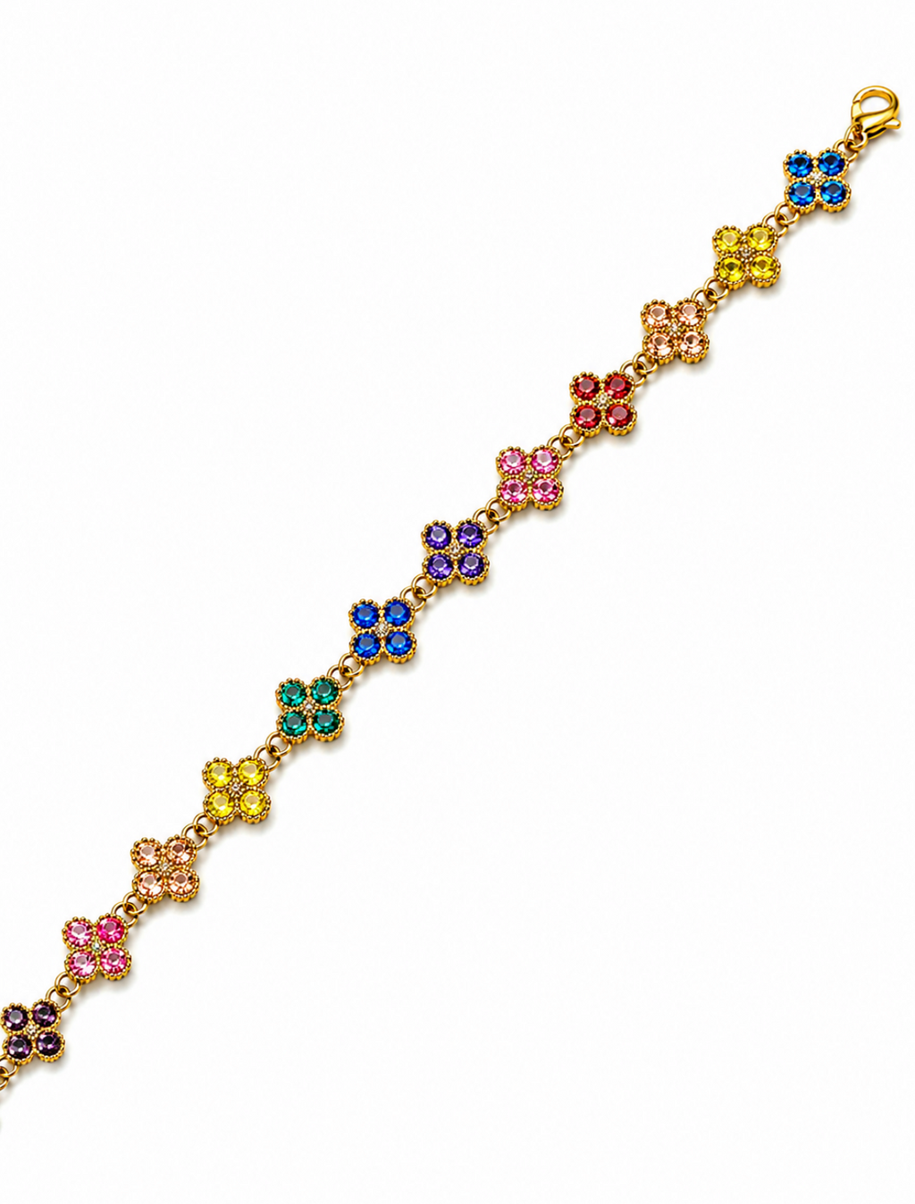 Bracelet Trèfle [Multicolore]