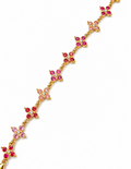 Bracelet Trèfle Pointu [Rose]