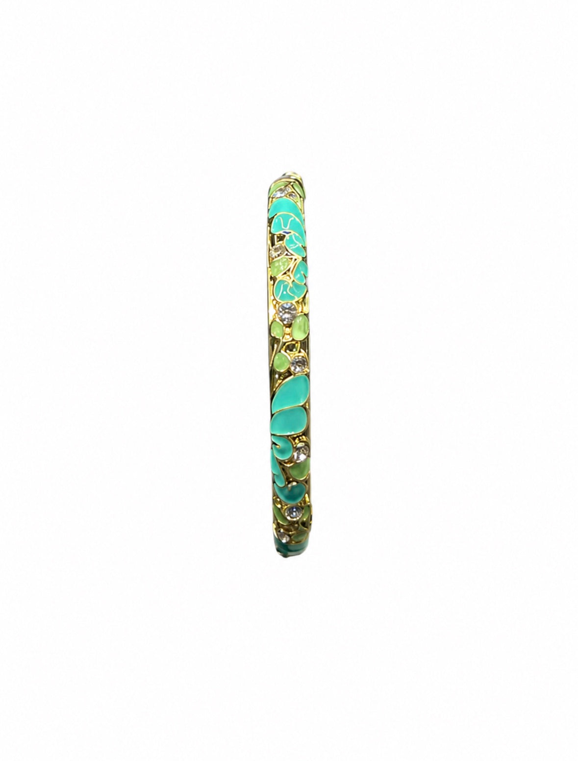 Jonc Thaïlandais Fin [Turquoise et Vert]