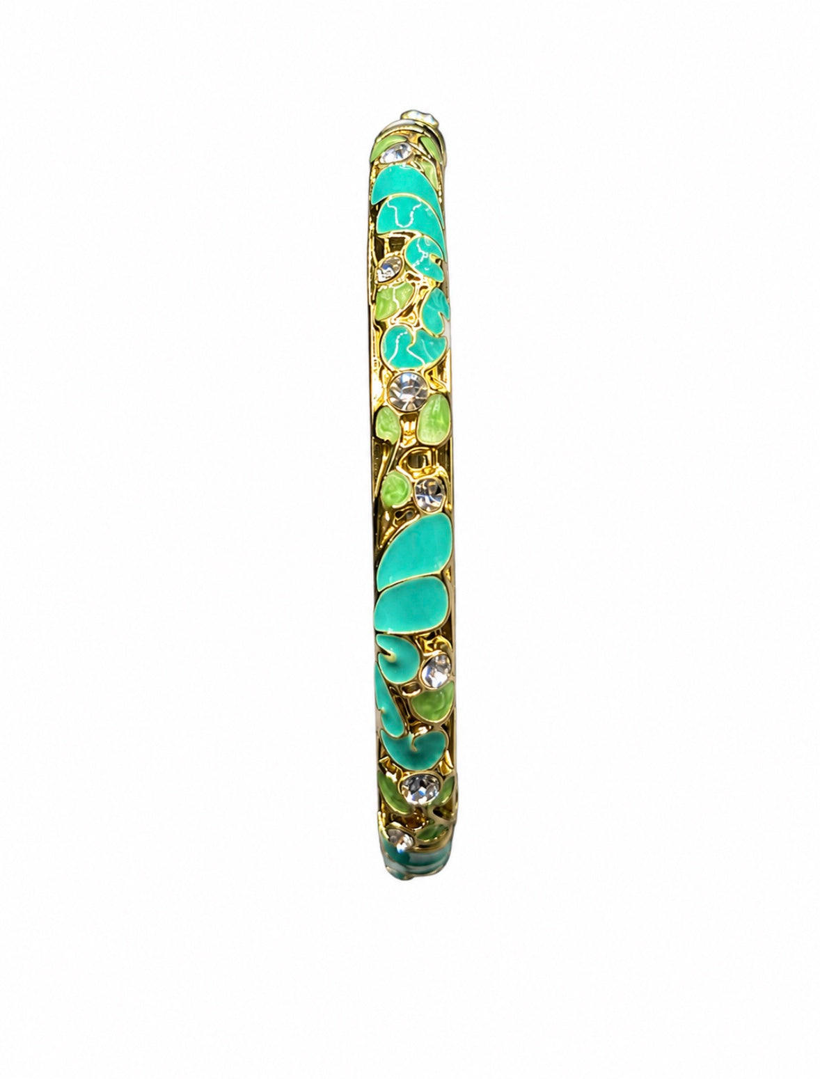 Jonc Thaïlandais Fin [Turquoise et Vert]