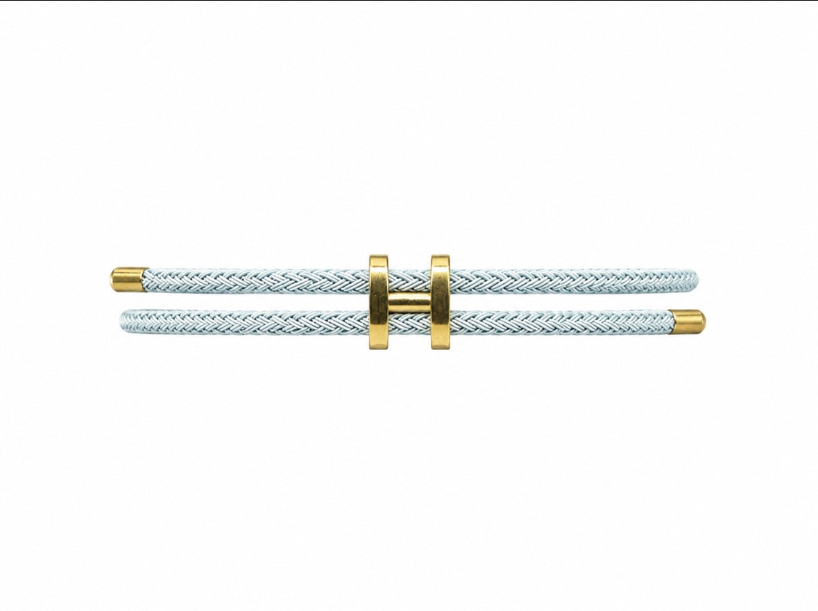 Bracelet Corde [Bleu Ciel]