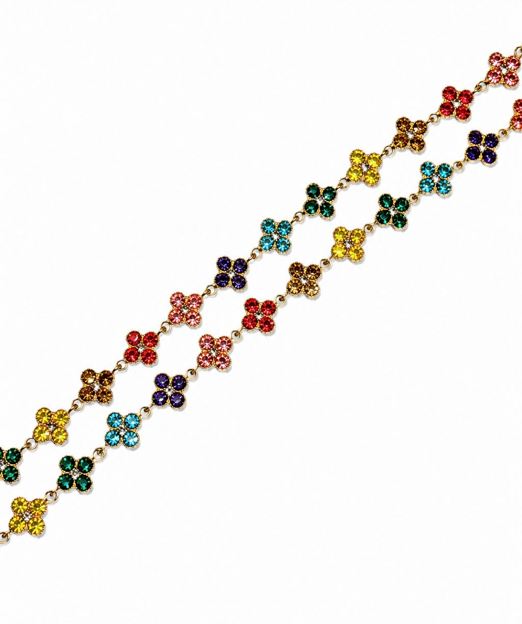 Collier Trèfle [multicolore]