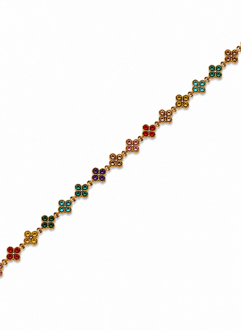 Collier Trèfle [multicolore]