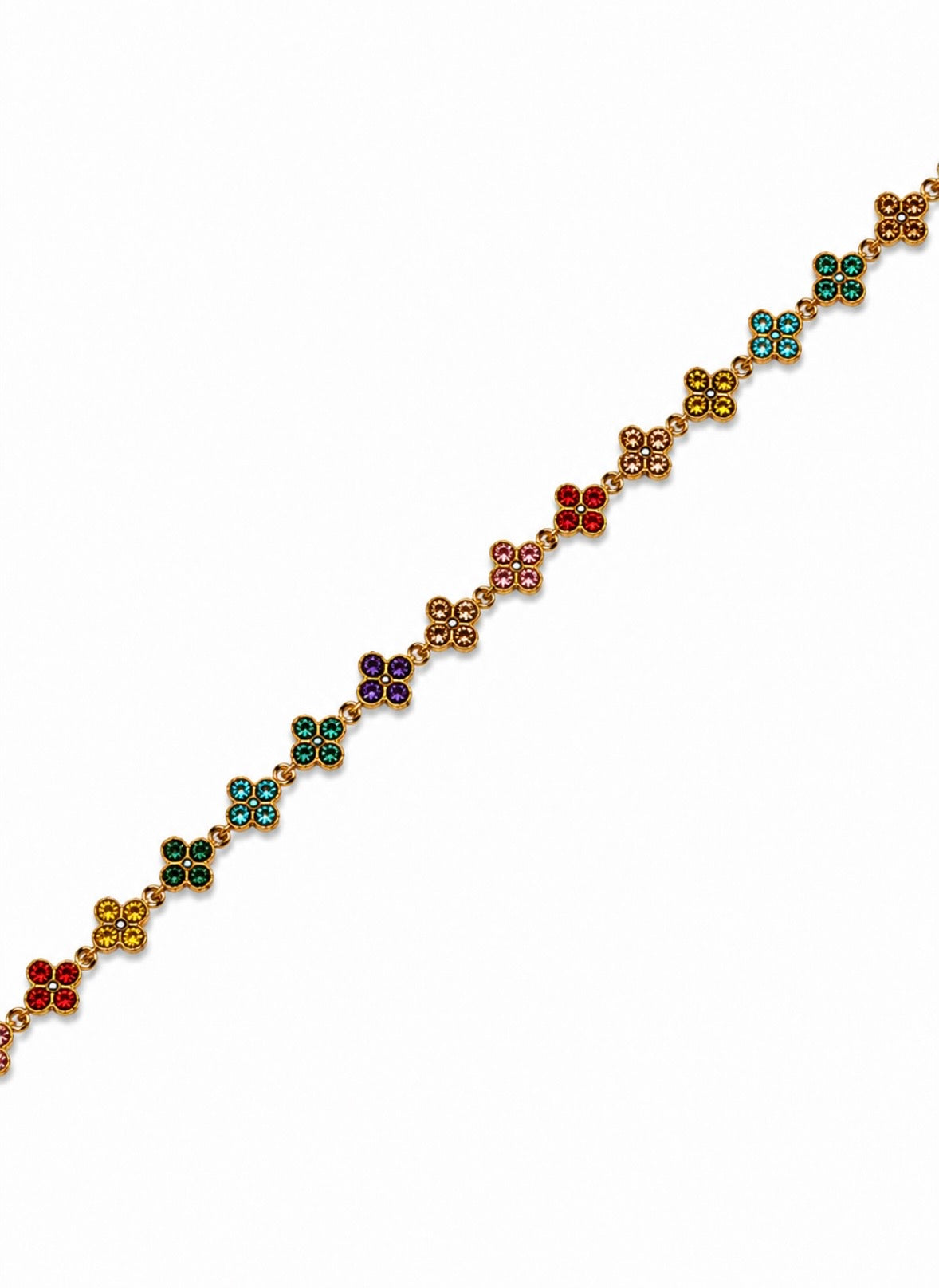 Collier Trèfle [multicolore]