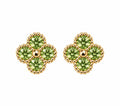 Boucle D’oreille Trèfle [Vert Pomme]