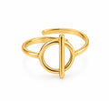 Bague Ronde [Dorée]